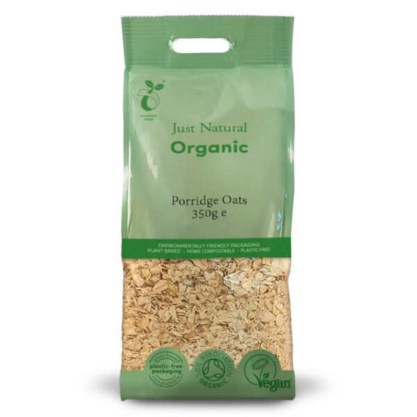 Just Natural Organic Porridge Oats 350g