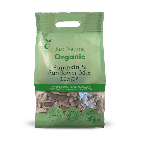 Just Natural Organic Pumpkin & Sunflower Mix 125g