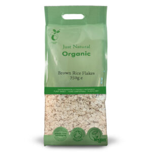 Just Natural Organic Brown Rice Flakes 350g