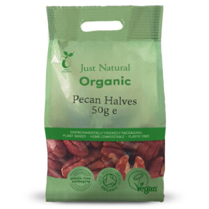 Just Natural Organic Pecans Halves 50g