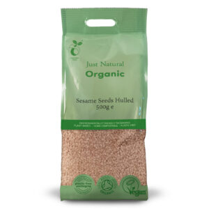 Just Natural Organic Sesame Seeds Hulled 500g