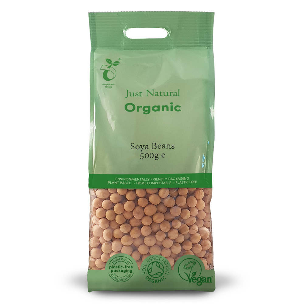 Just Natural Organic Soya Beans 500g