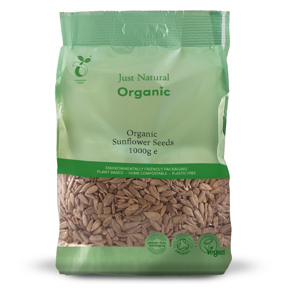 Just Natural Organic Sunflower Seeds 1Kg