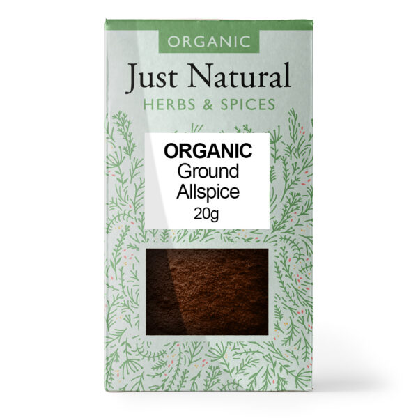 Just Natural Organic Ground Allspice 20g