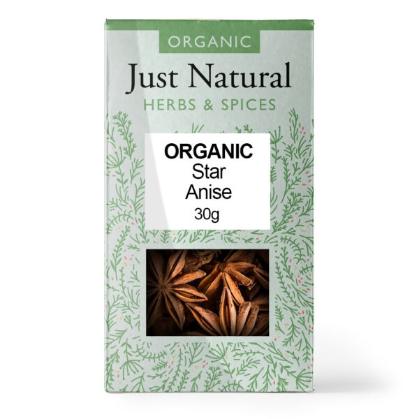 Just Natural Organic Star Anise 15g