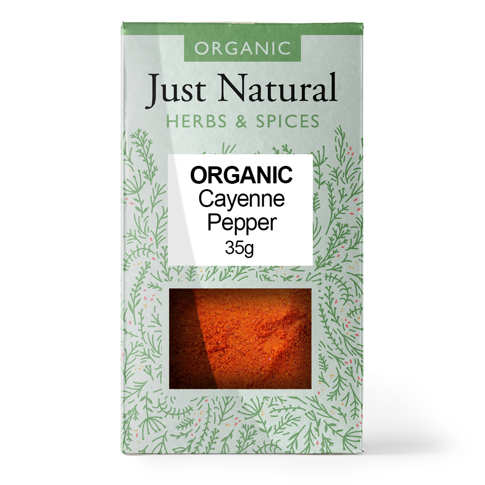 Just Natural Organic Cayenne Pepper 35g