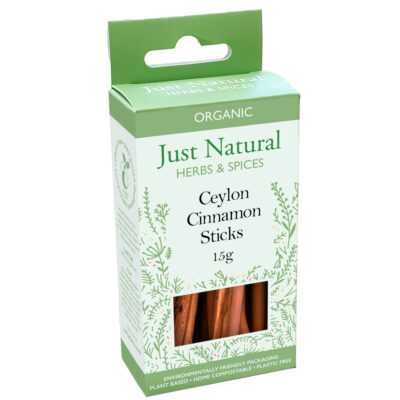 Just Natural Organic Ceylon Cinnamon Sticks