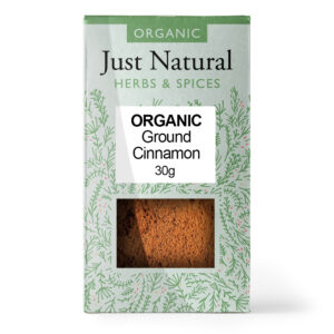 Just Natural Organic Ground Cinnamon 30g