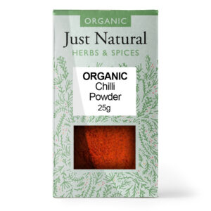 Just Natural Organic Chilli Powder 25g