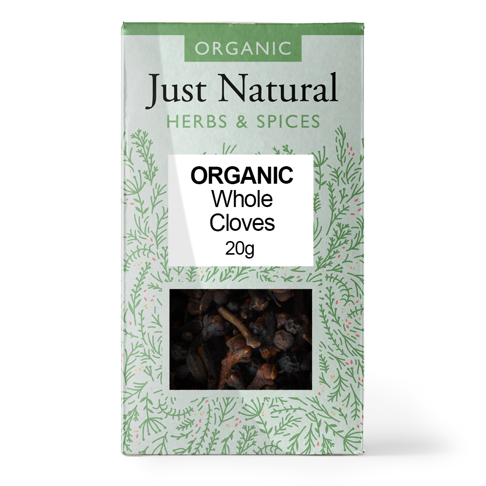 Just Natural Organic Whole Cloves 20g