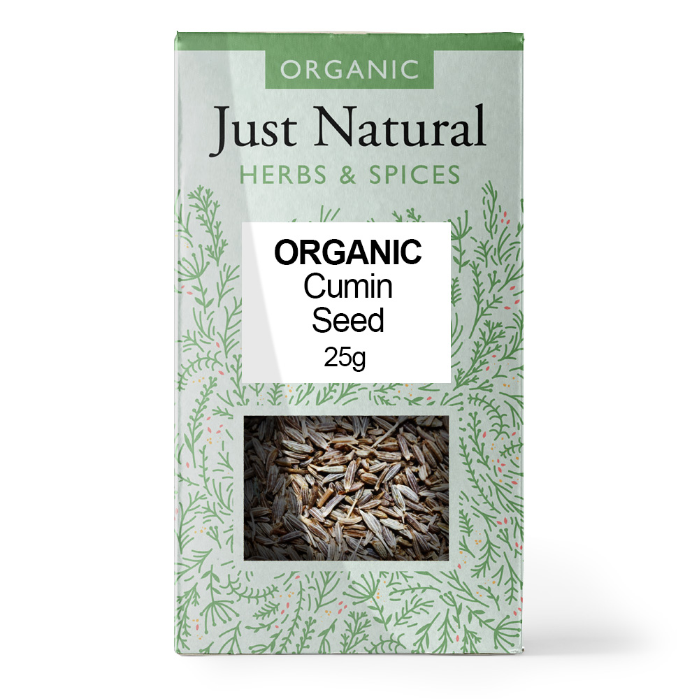 Just Natural Organic Cumin Seed 25g