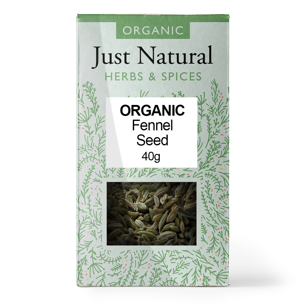 Just Natural Organic Fennel Seed 40g