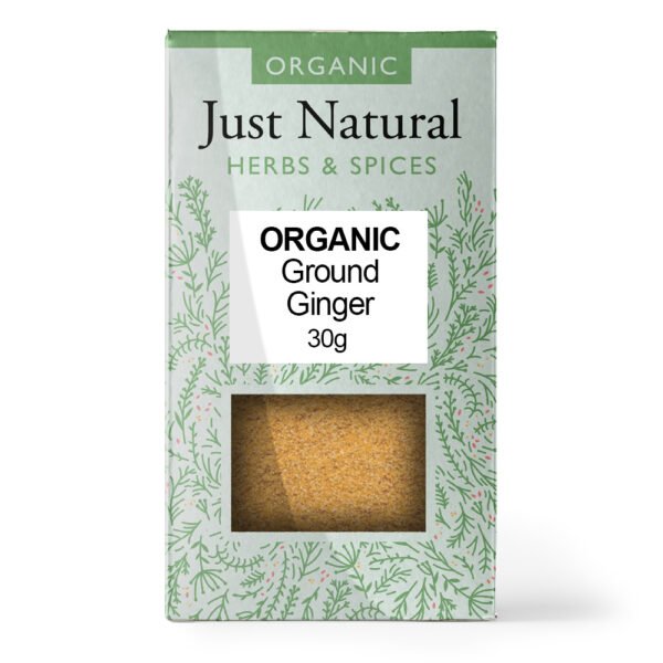 Just Natural Organic Ground Ginger 30g