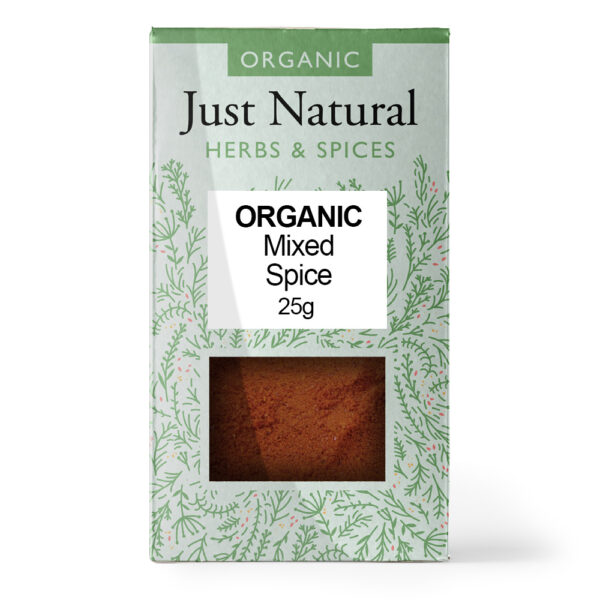 Just Natural Organic Mixed Spice 25g