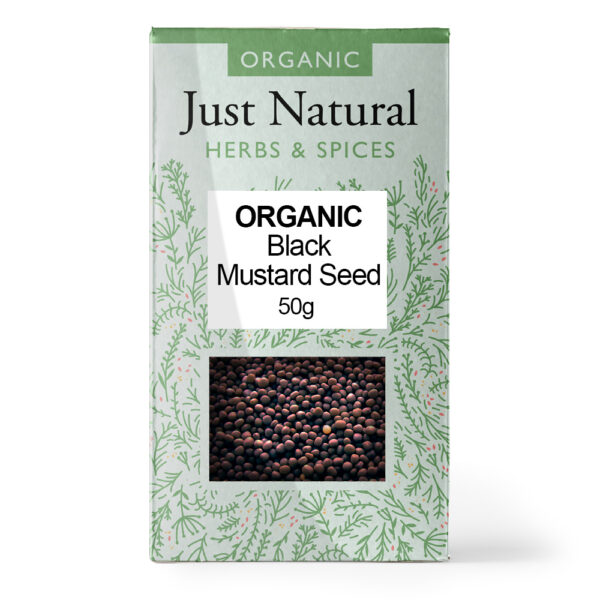 Just Natural Organic Black Mustard Seed 50g