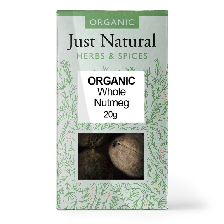 Just Natural Organic Whole Nutmeg