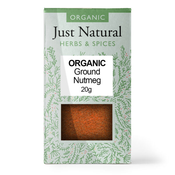 Just Natural Organic Ground Nutmeg 20g