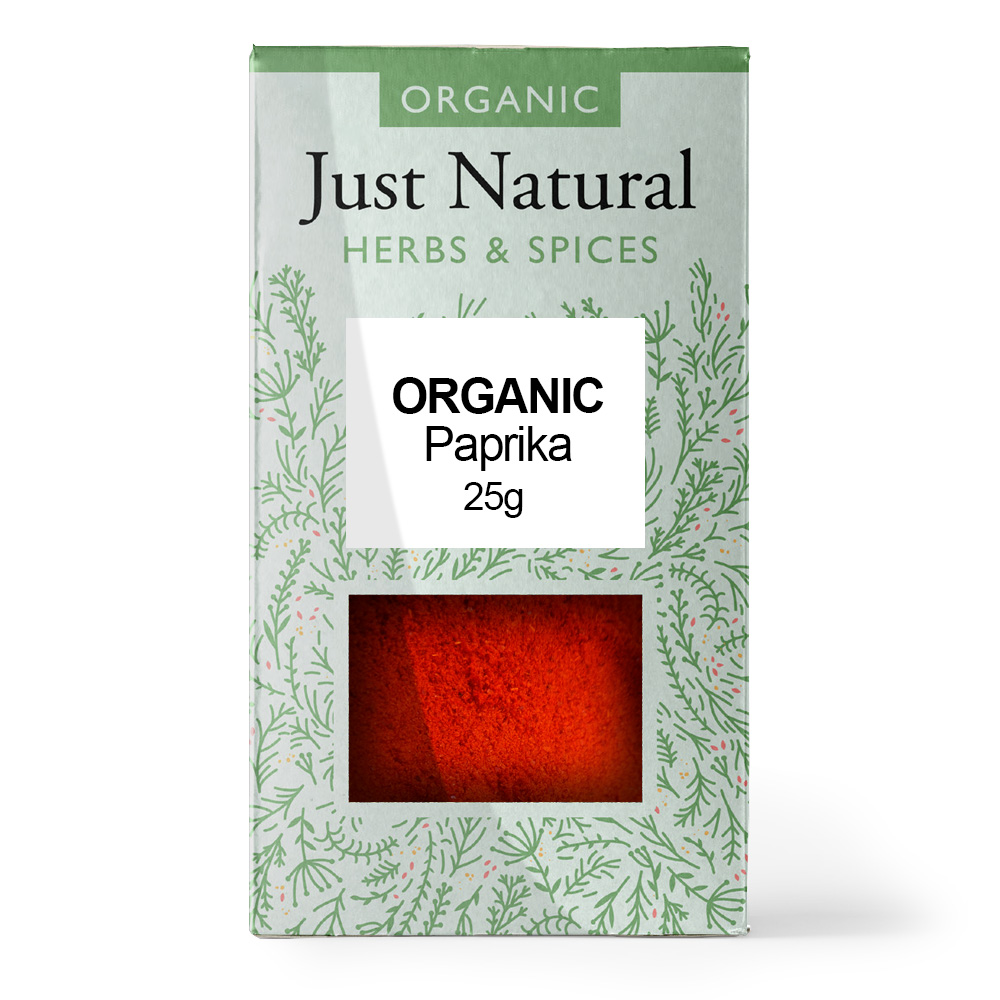 Just Natural Organic Paprika 25g