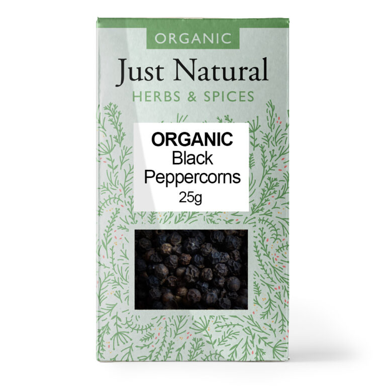 Just Natural Organic Black Peppercorns