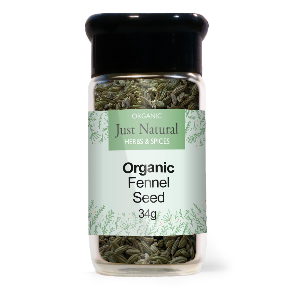 Just Natural Organic Fennel Seed 28g