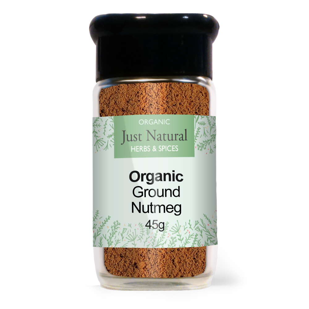 Just Natural Organic Ground Nutmeg 30g