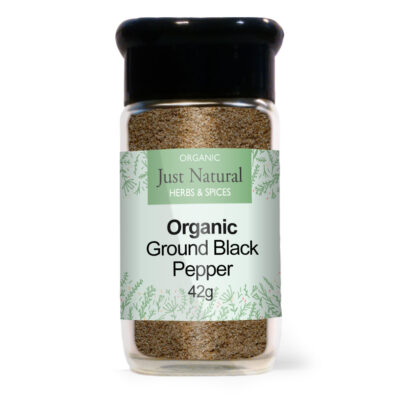 Just Natural Organic Ground Black Pepper