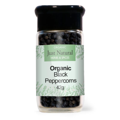 Just Natural Organic Black Peppercorns