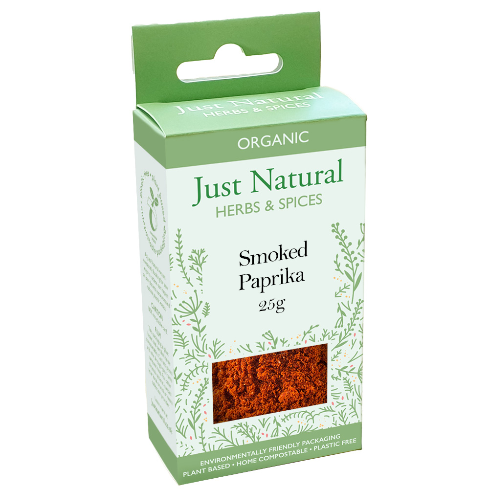 Just Natural Organic Smoked Paprika 25g