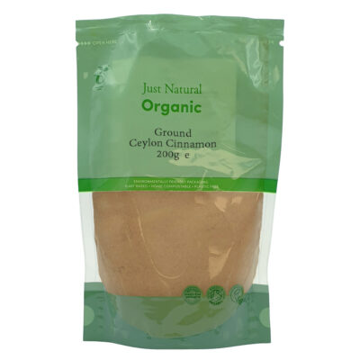 Just Natural Organic Ground Ceylon Cinnamon