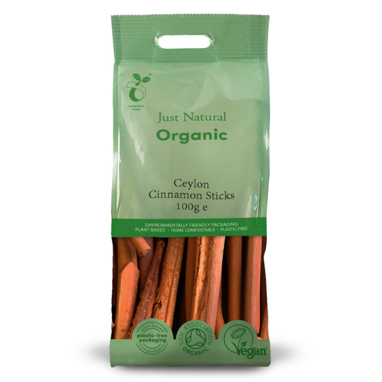 Just Natural Organic Ceylon Cinnamon Sticks