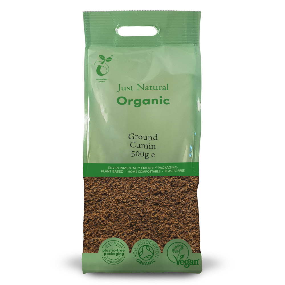 Just Natural Organic Ground Cumin 500g