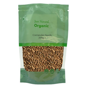 Just Natural Organic Coriander Seeds 300g