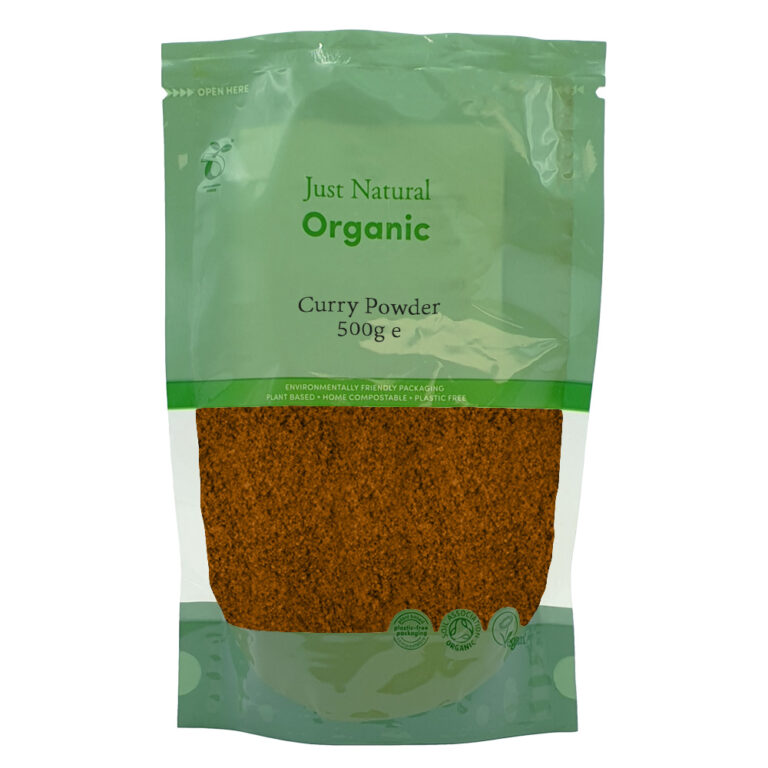 Just Natural Organic Medium Heat Curry Powder