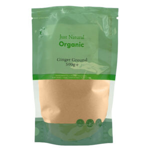 Just Natural Organic Ground Ginger 500g