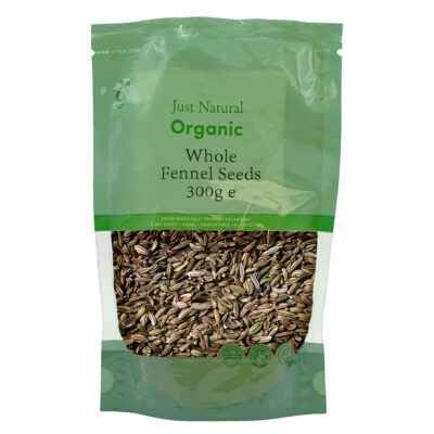 Just Natural Organic Whole Fennel Seeds