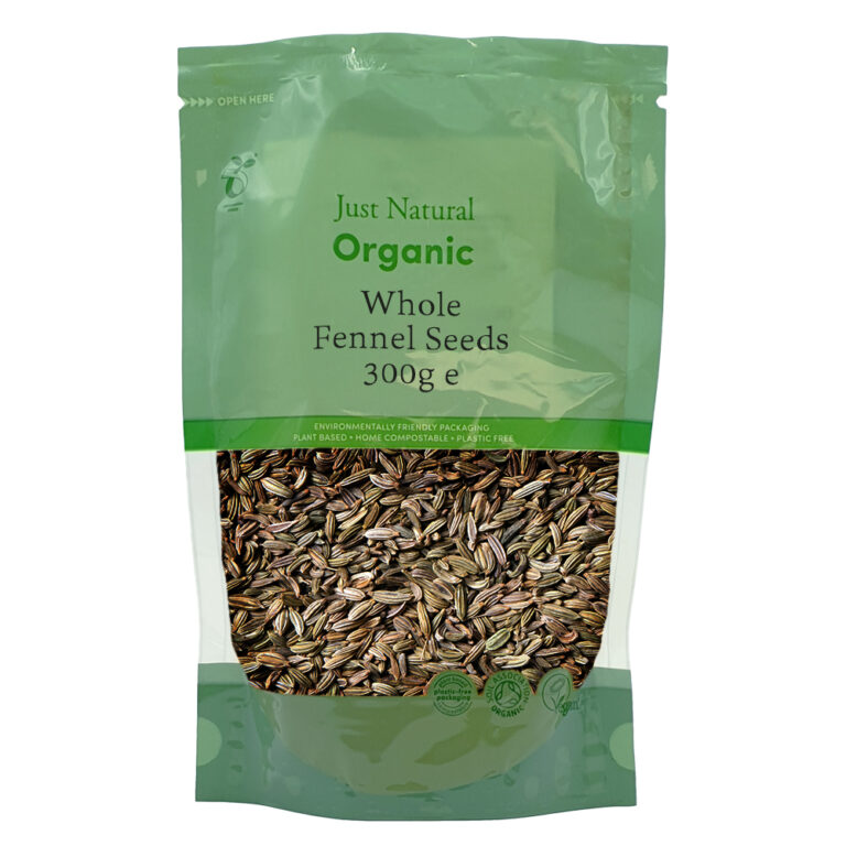 Just Natural Organic Whole Fennel Seeds