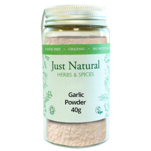 Just Natural Organic Garlic Powder (Jar) 40g