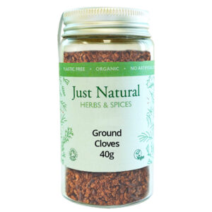 Just Natural Organic Ground Cloves (Jar) 40g