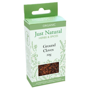 Just Natural Organic Ground Cloves 30g