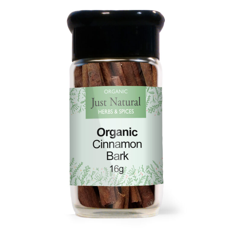 Just Natural Organic Cinnamon Bark 20