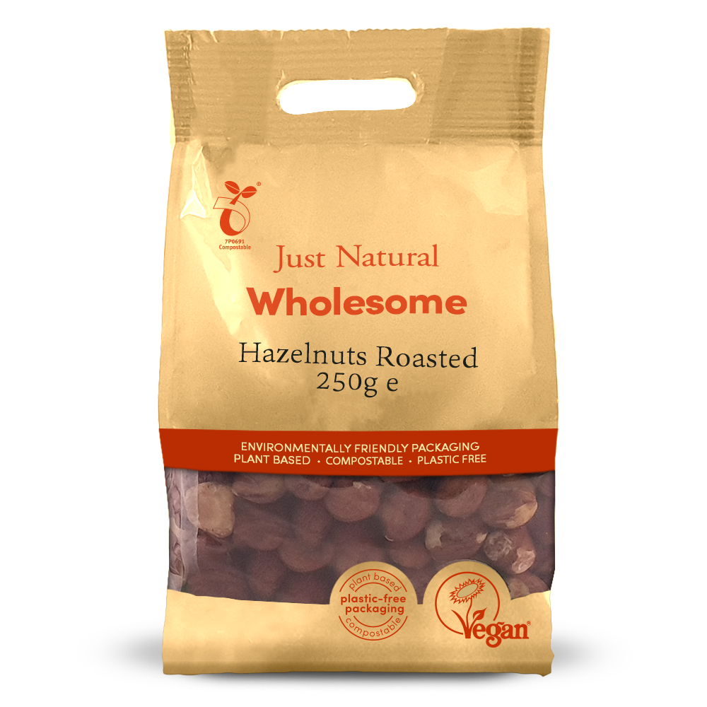 Just Natural Hazelnuts Roasted 250g