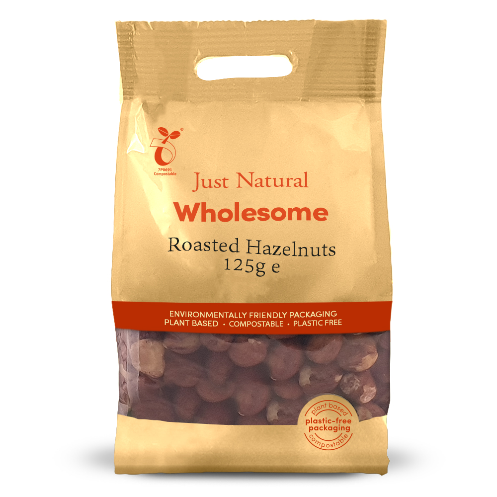 Just Natural Hazelnuts Roasted 125g
