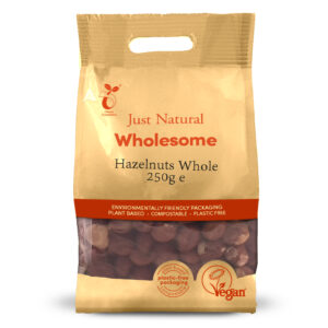 Just Natural Hazelnuts Whole 250g