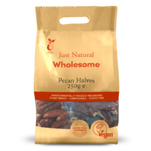 Just Natural Pecan Halves 250g