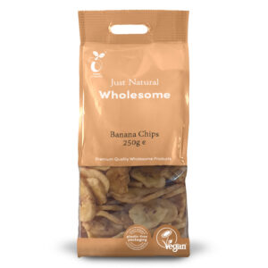 Just Natural Banana Chips 250g