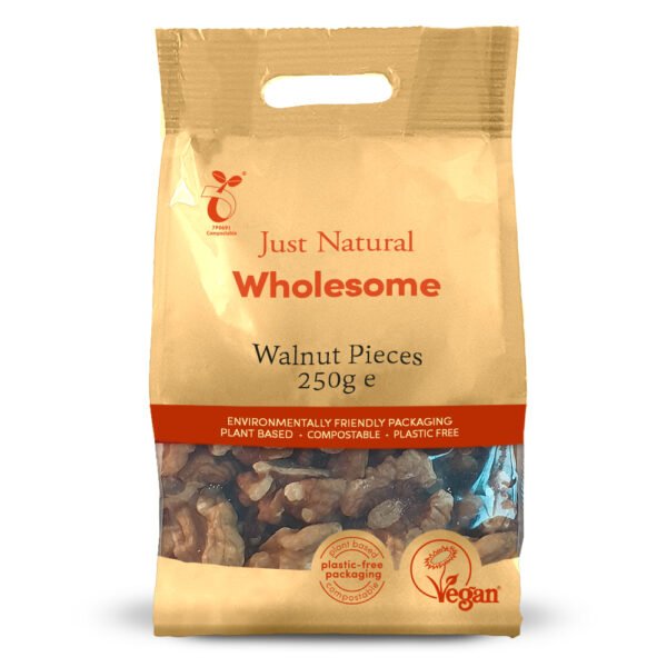 Just Natural Walnut Pieces 250g