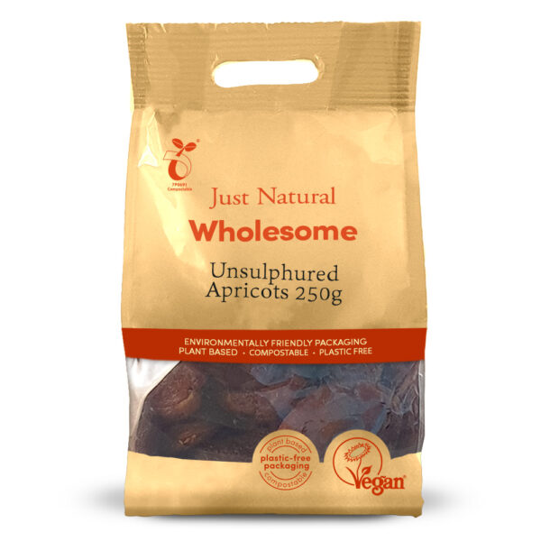 Just Natural Apricots Unsulphured 250g