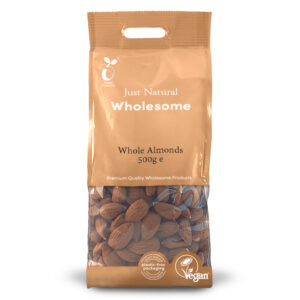 Just Natural Whole Almonds 500g