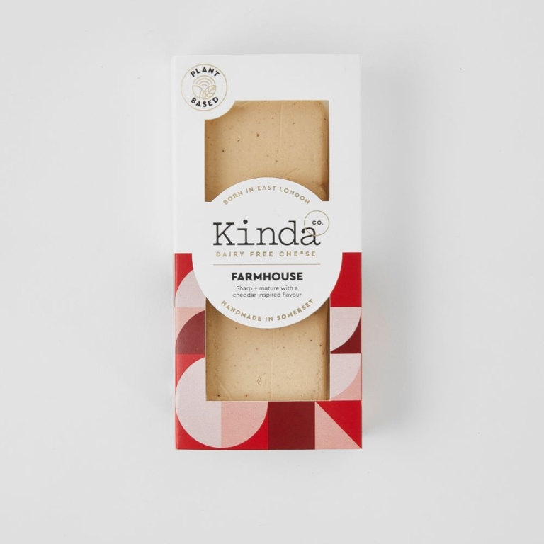 Kinda Co Vegan Farmhouse Cheese Block