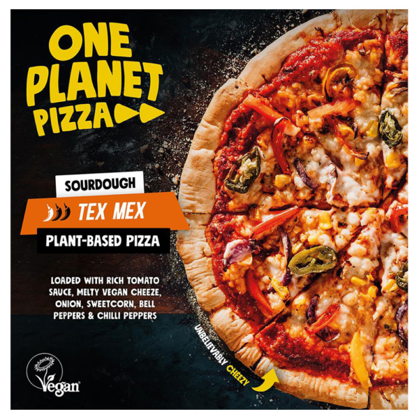 One Planet Tex Mex Plant Based Pizza 360g